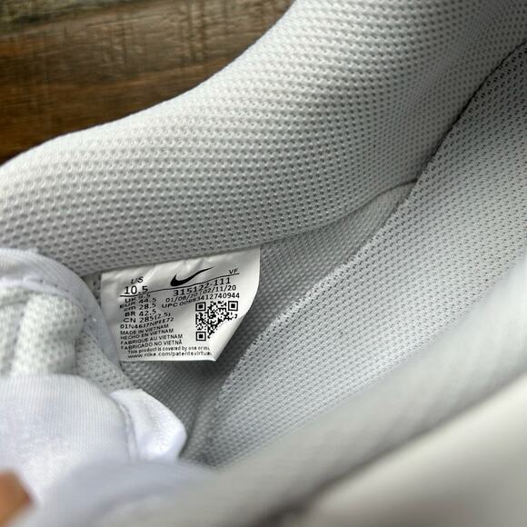 Nike Air Force 1 '07 Low Triple White Mens Size 10.5 - Picture 11 of 11